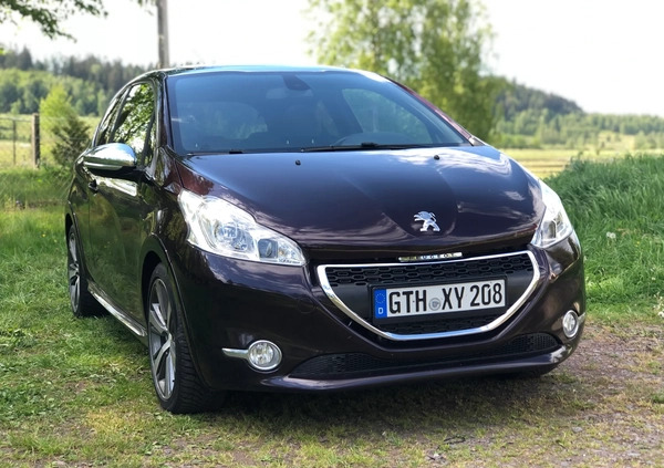 Peugeot 208 cena 27000 przebieg: 111800, rok produkcji 2012 z Mieroszów małe 37